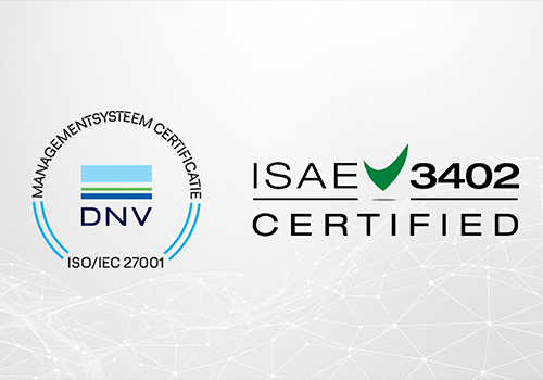 MainPlus opnieuw gecertificeerd voor ISO 27001 en ISAE 3402